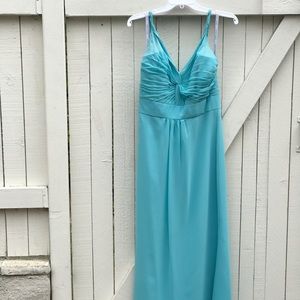 Formal, floor length dress (Teal)